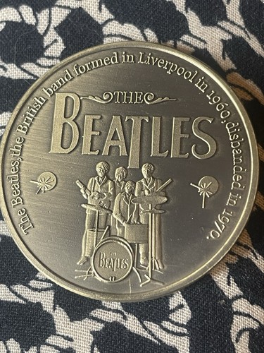 Beatles collectable coin - beatles,