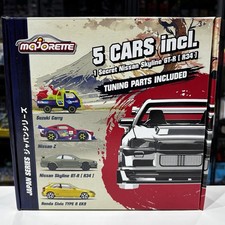 Majorette 5-Cars mix 3 JDM inc