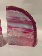 Geode Bookends Agate Decor