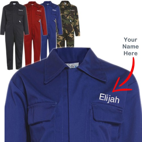 Personalised kids boilersuit - personalised,