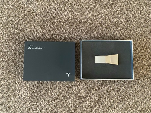Tesla cybertruck cyber whistle - tesla,