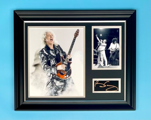 Brian may signed photo - brian,