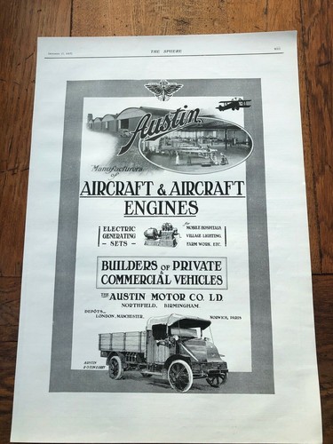 Ww1 full page advert print - ww1,