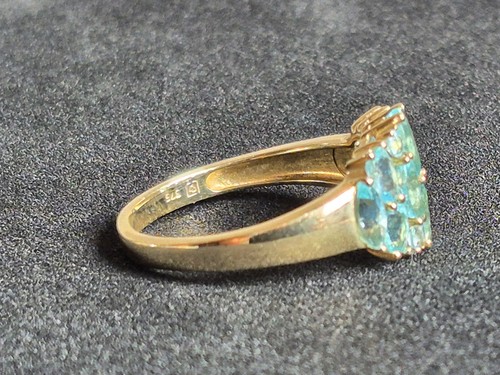 Carat gold blue apatite - 9,