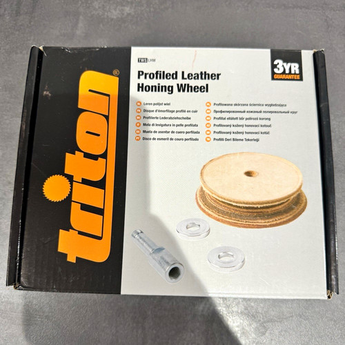 Triton profiled leather honing - leather,