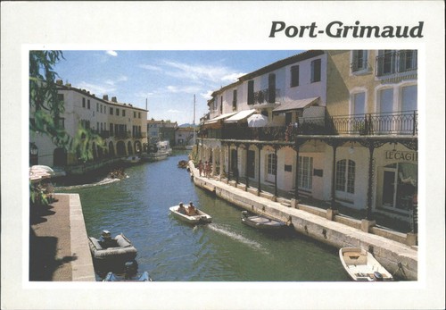 Port grimaud france canal - port-grimaud,