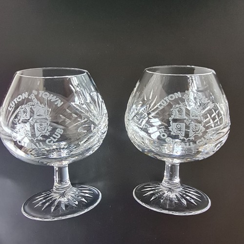 Luton town crystal brandy - town, fc