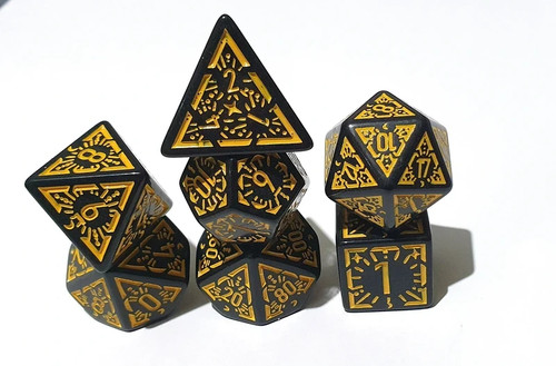 Dnd dice set polyhedral - dnd,