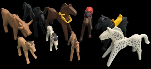 Vintage playmobil horse - playmobil, &
