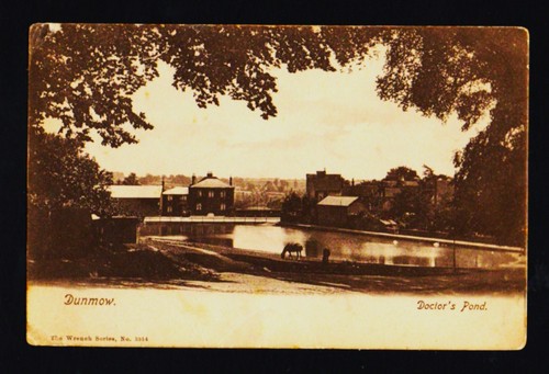 Old postcard doctor pond - old,