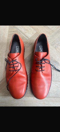 Camper rust orange shoes - camper,