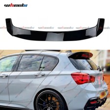 Rear Roof Spoiler For BMW 1 Series 12-19 F20 F21 M135i M140i M Sport Gloss Black