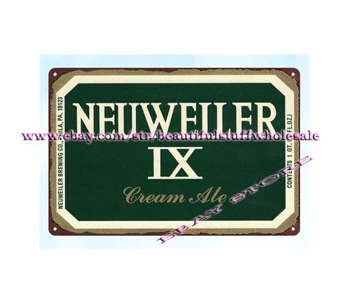 1970s neuweiler cream ale - neuweiler,