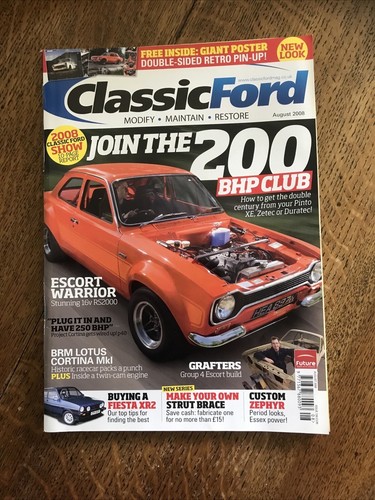 Classic ford magazine august - classic,