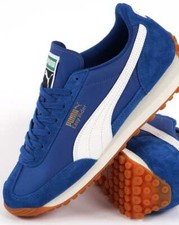 Puma Easy Rider Vintage Trainers Royal White - Sneakers, Lightweight, Retro, 70s
