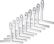 Pcs guitar radius gauge - 9, and