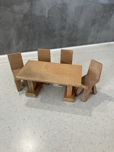 Vintage lundby table and - lundby,