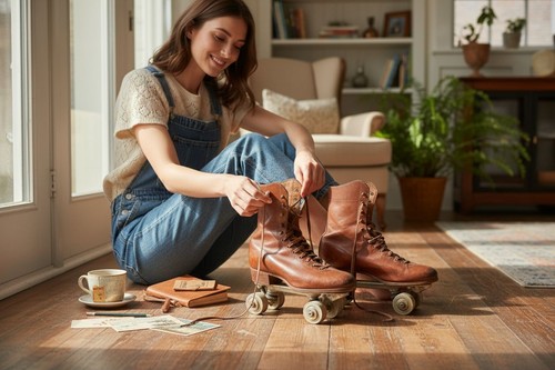 Dexter vintage roller skates - roller,