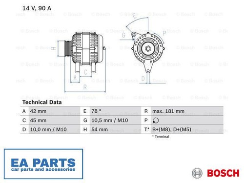 Alternator for citroën - alternator,