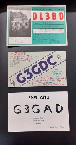 Short wave radio qsl 3 - short,