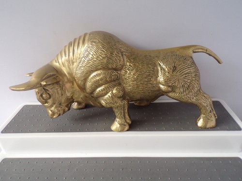 Vintage brass charging - vintage,
