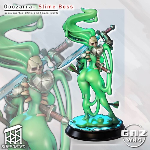 Slime boss ooozarra fantasy - ooozarra,