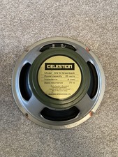 Celestion G12 M Greenback Guitar Speaker, 8 Ohms, 25 Watts, Great for Marshall!