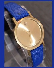 Vintage Movado Museum Gold