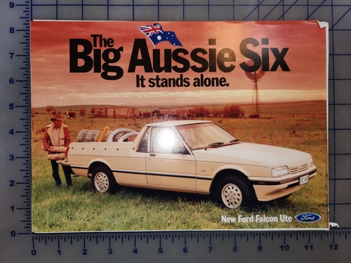 1987 ford falcon ute brochure - 1987,