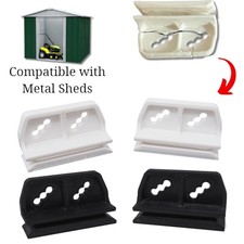 Door slides for metal shed - for,