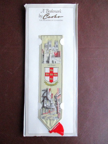 Cash silk bookmark - cash's, york