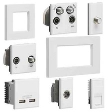 Euro module plate inserts HDMI