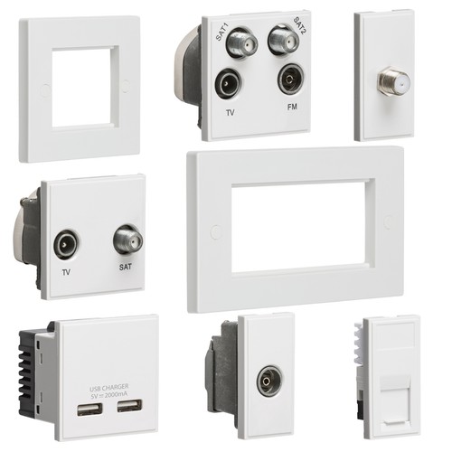 Euro module plate inserts - , hdmi