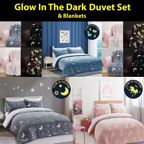 Teddy fleece glow the dark - fleece,