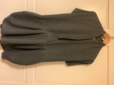 Lisa Jayne Dann Dress, Size 14, Charcoal Grey, Lined, Never Worn.