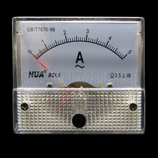 AC 5A Analog Panel AMP Current
