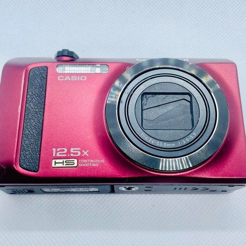 Casio zr300 red - red, digital