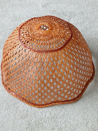 Vintage woven wicker rattan - vintage,
