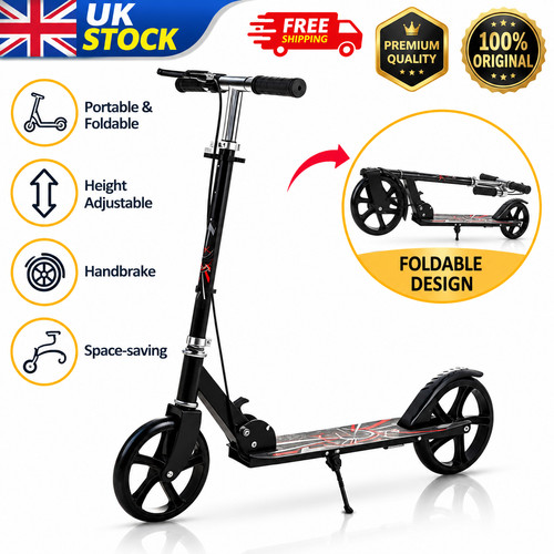 Foldable kick scooter - kick, with