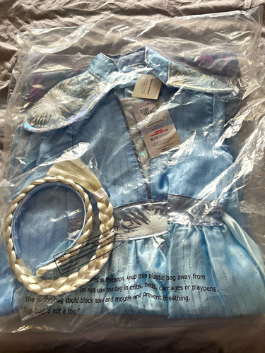 Frozen elsa girls fancy dress - girls,