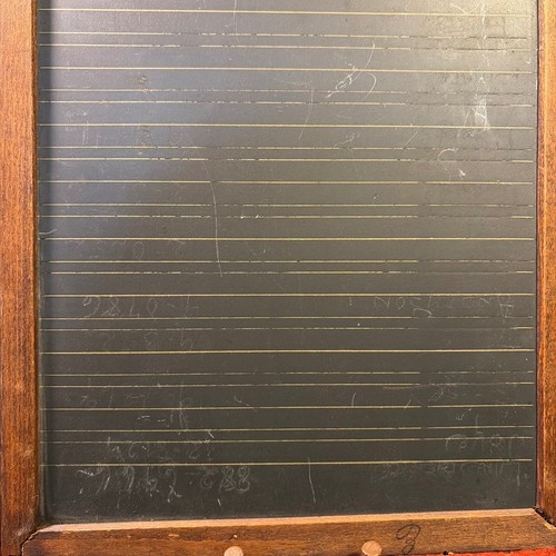 Antique double sided slate - antique,
