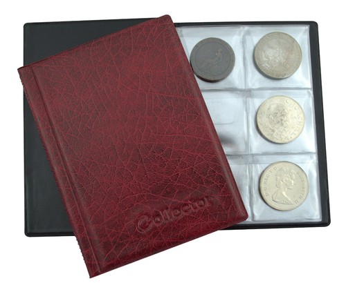 Red coin album for - coin, 48