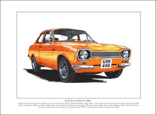 Ford escort rs2000 mk1 - rs2000, fine