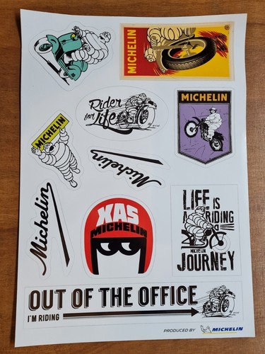 Michelin tyres sticker - tyres, sheet