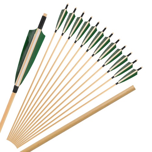 Archery wooden arrow - 31.5",