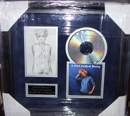 Dusty springfield signed - dusty,
