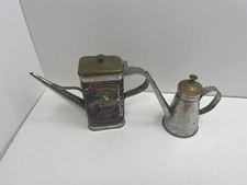 vintage olive oil cans