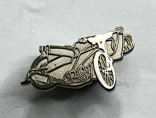 Speedway bike shaped pin badge - pin,