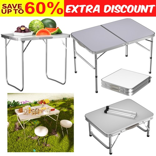 Portable folding camping table - portable,