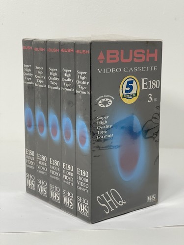 Pack bush blank vhs - pack,